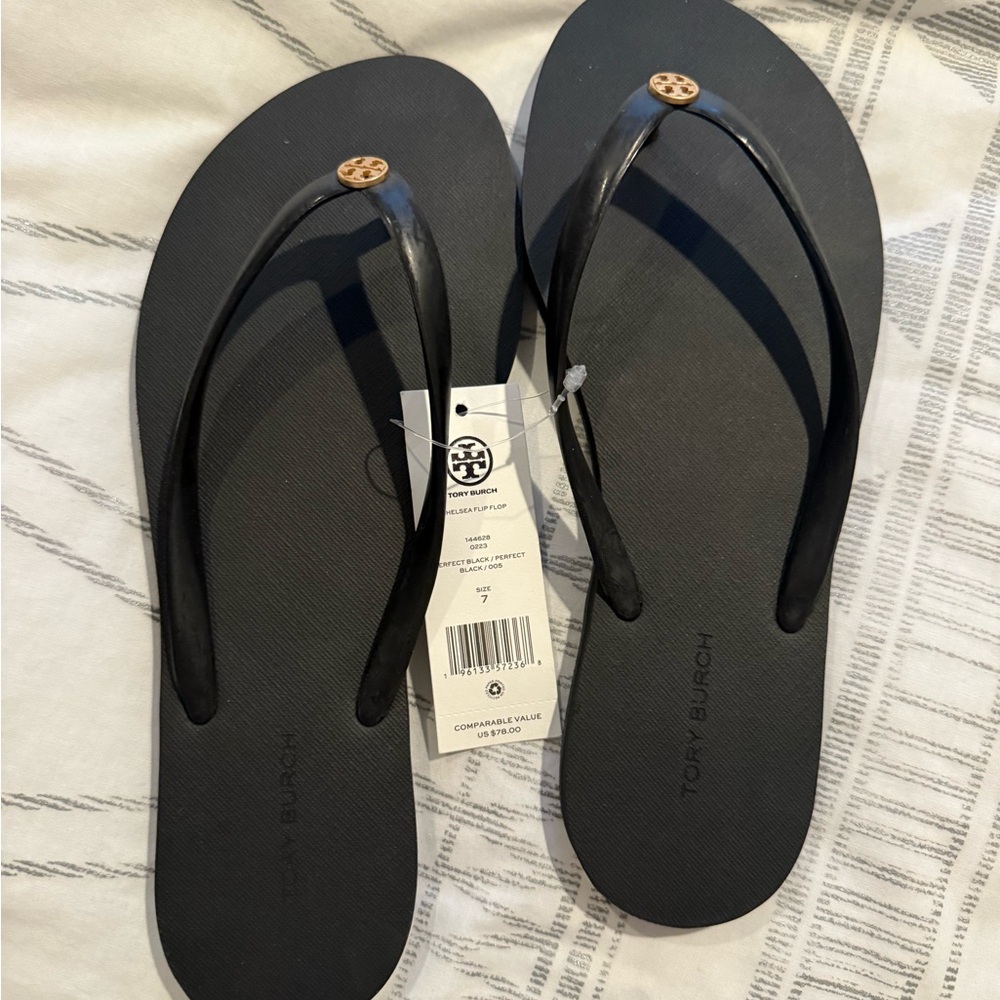 Tory Burch perfect black flip flop